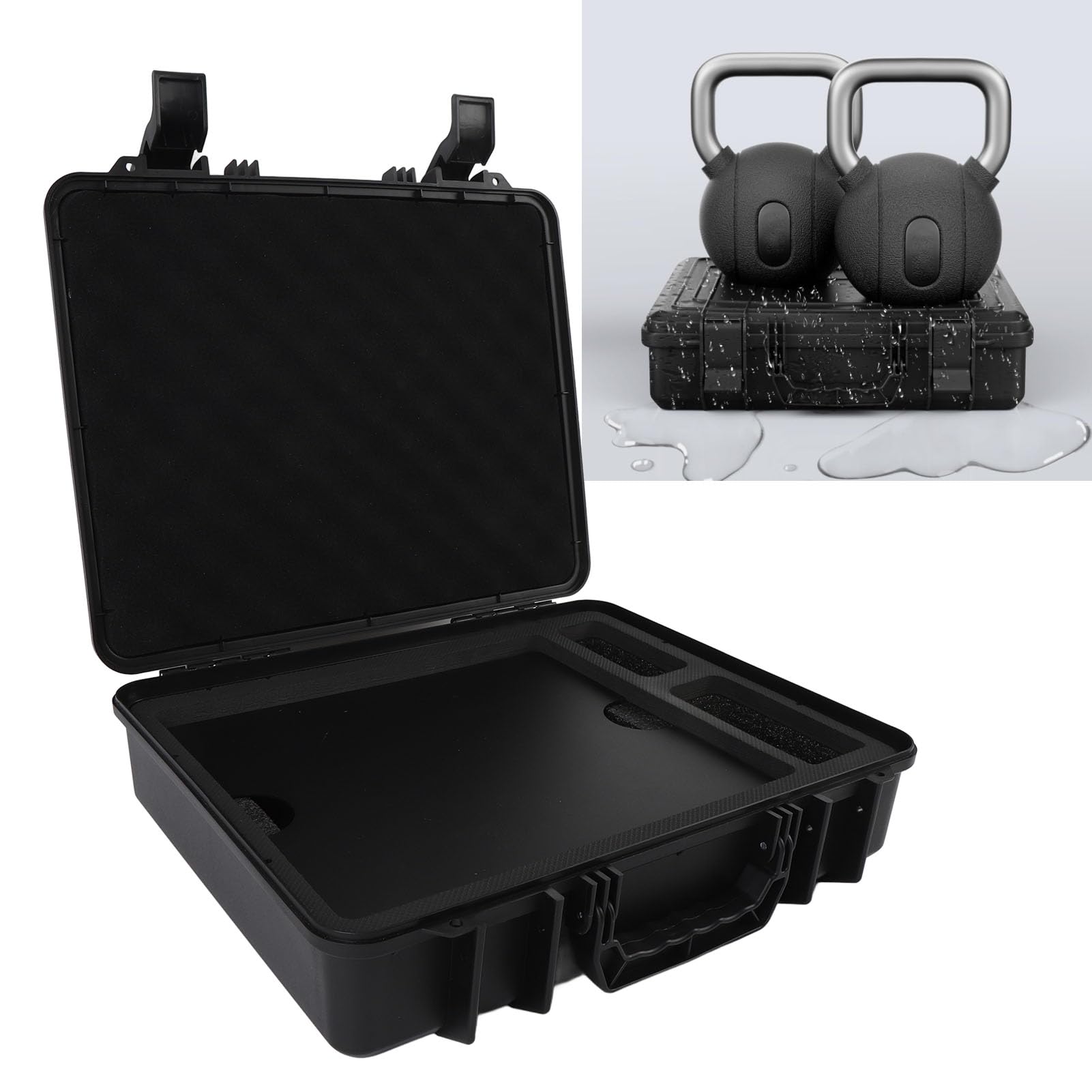 Estrella - Mini Estuche, Estuche de Transporte Duro con Inserto de Espuma EVA de Alta Densidad, Plato Satelital Portátil Case de Protección para Viajes en Campamento Al Aire Libre