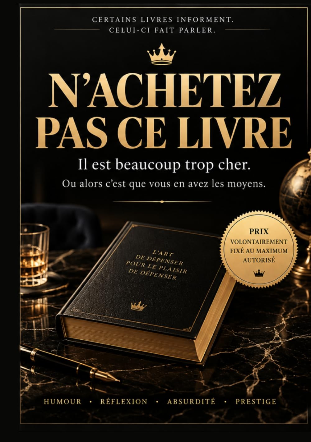 N’achetez pas ce livre: Il est beaucoup trop cher. Ou alors c’est que vous en avez les moyens.