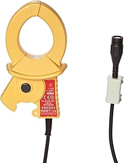 Hioki 9657-10 Clamp-On Leak Sensor, 10A AC Rated Input Current