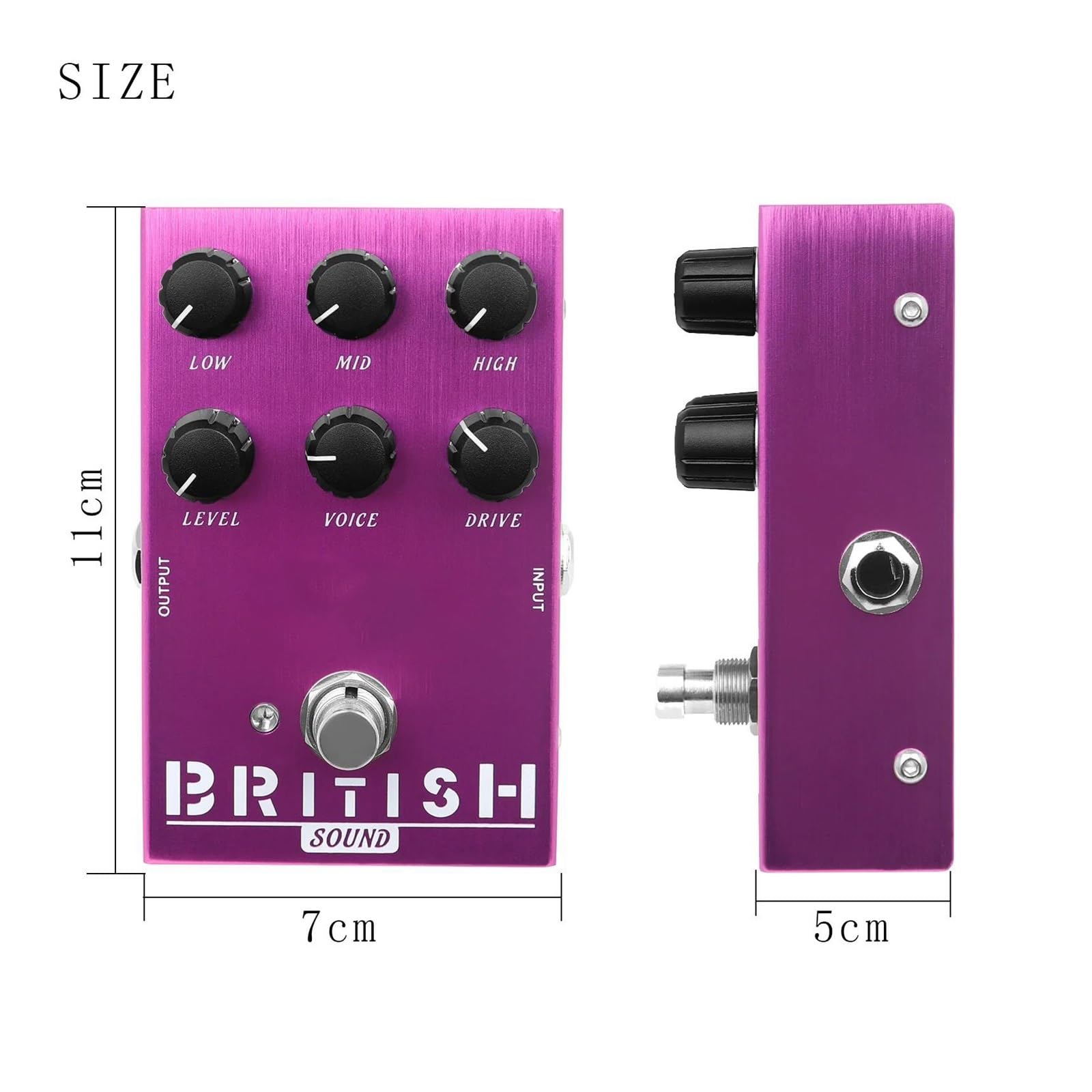 Efekt Gitarowy Wzmacniacz Symulator Overdrive Akcesoria Do Instrumentów