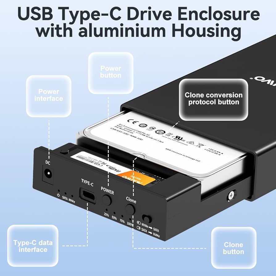 Amazon.co.jp: MAIWO USB C M.2 NVMe SSDエンクロージャから3.5