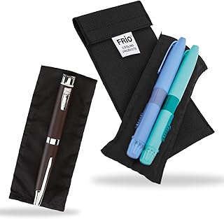 Frio Cartera Duo con forro impermeable Duo, Black, Compacto