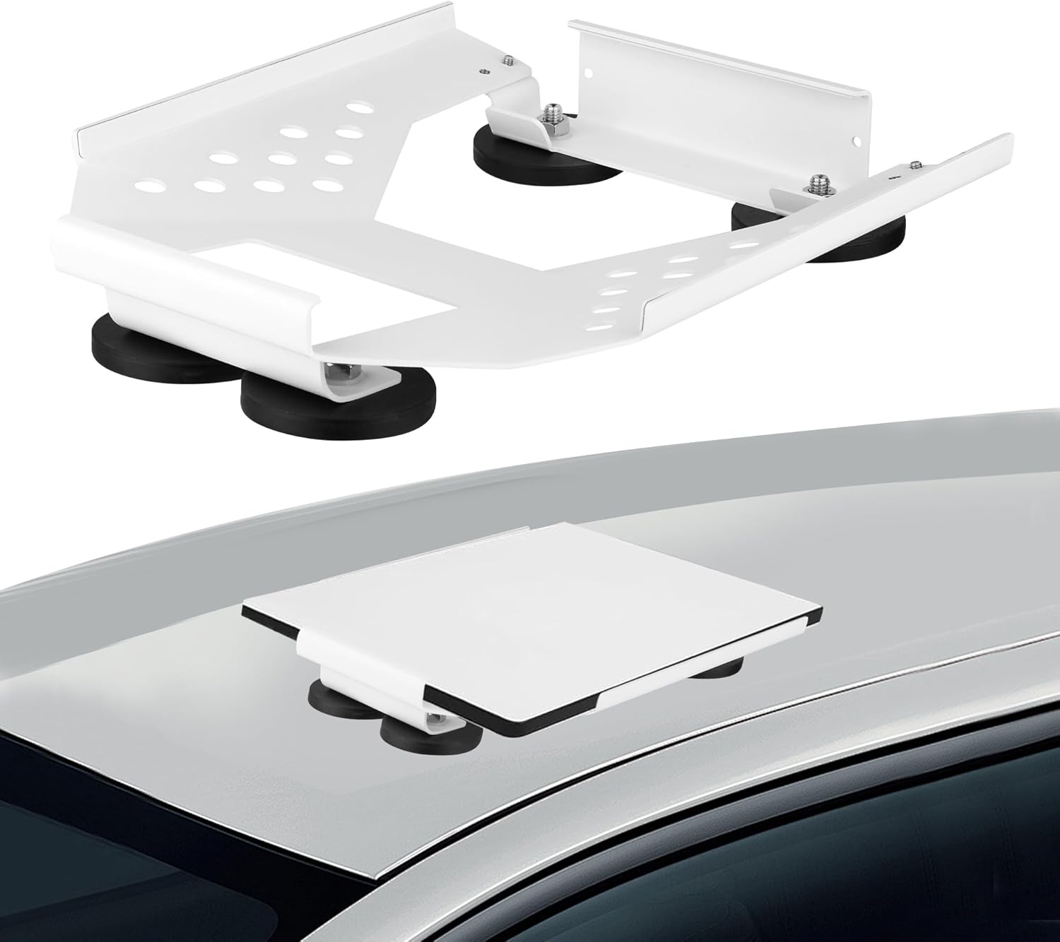 for Starlink Mini Magnetic Mount，Quick-Release Roof Kit with 264lbs Car Accessories，Compact and Portable，for Mini Car Mount Suitable for RV, Van, Boat, Yacht, Truck