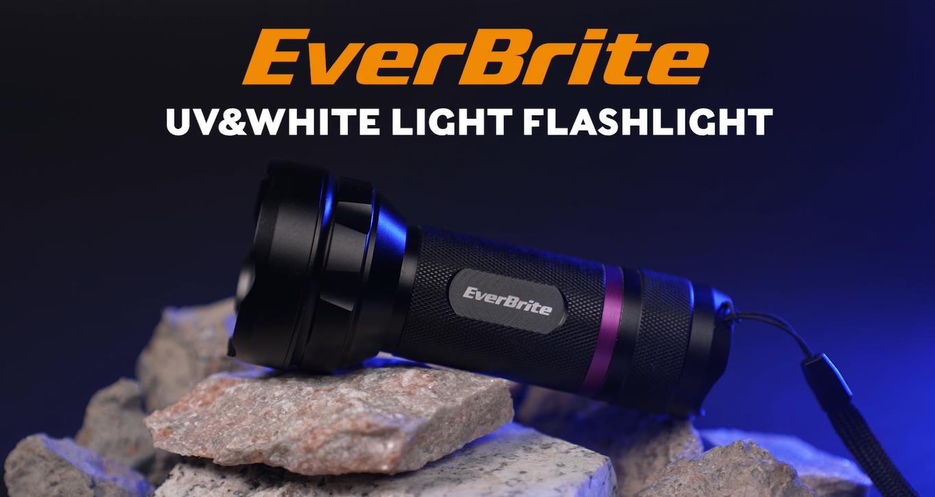 EverBrite LED Flashlight, Multifunctional Flashlight with UV and
