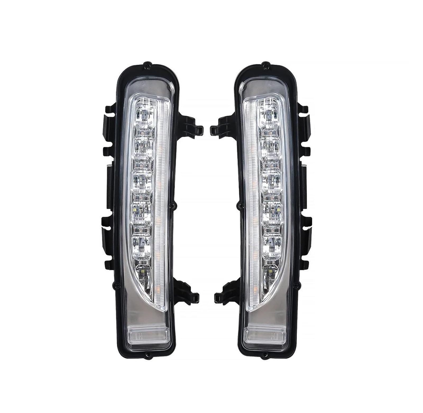 Faros DRL LED para conducir Ford Edge Everest 2011-2014 con señal 6