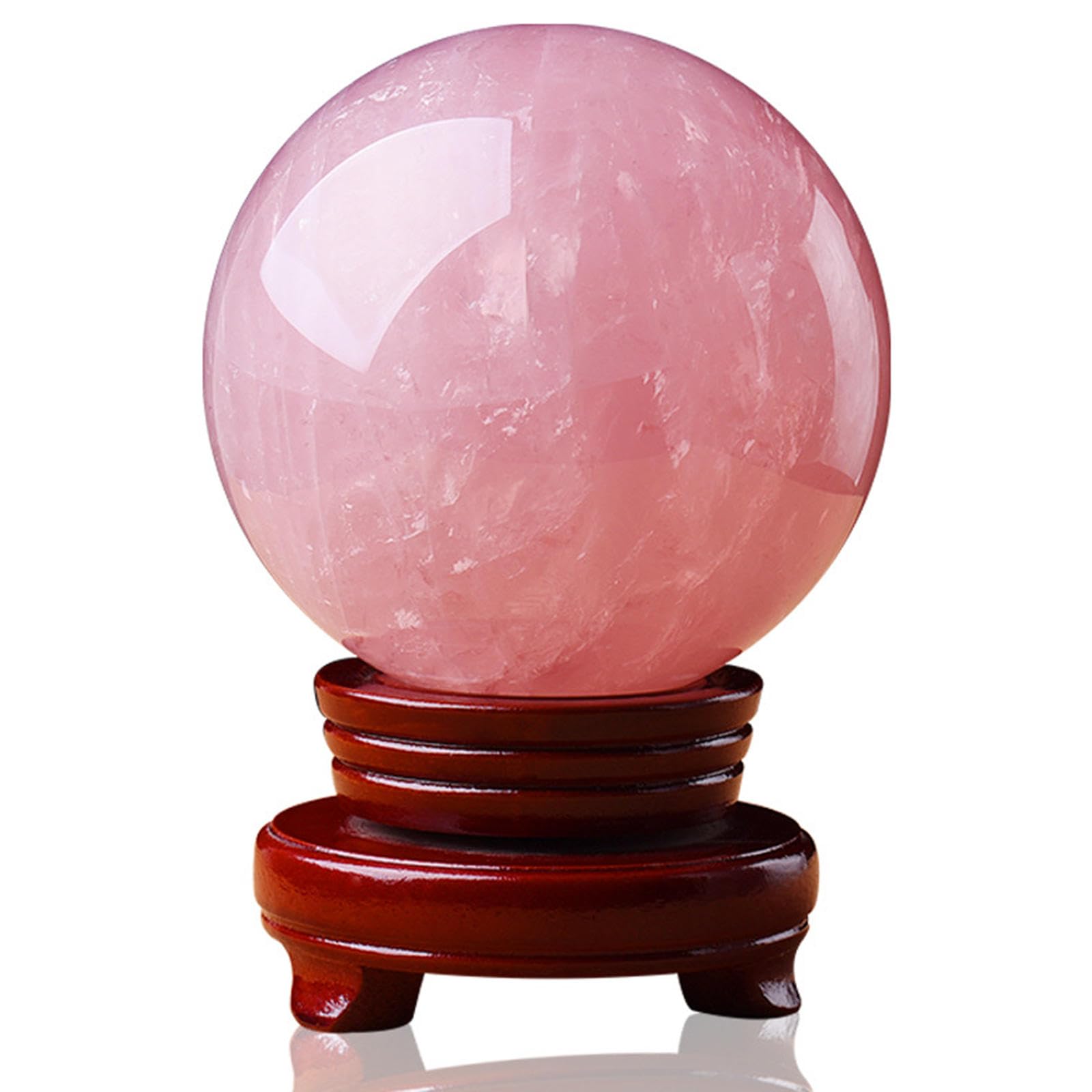 ITCLEYMDZV Decor Photography Ball Crystal Ornaments Town House Lucky Love Juggling,80mm