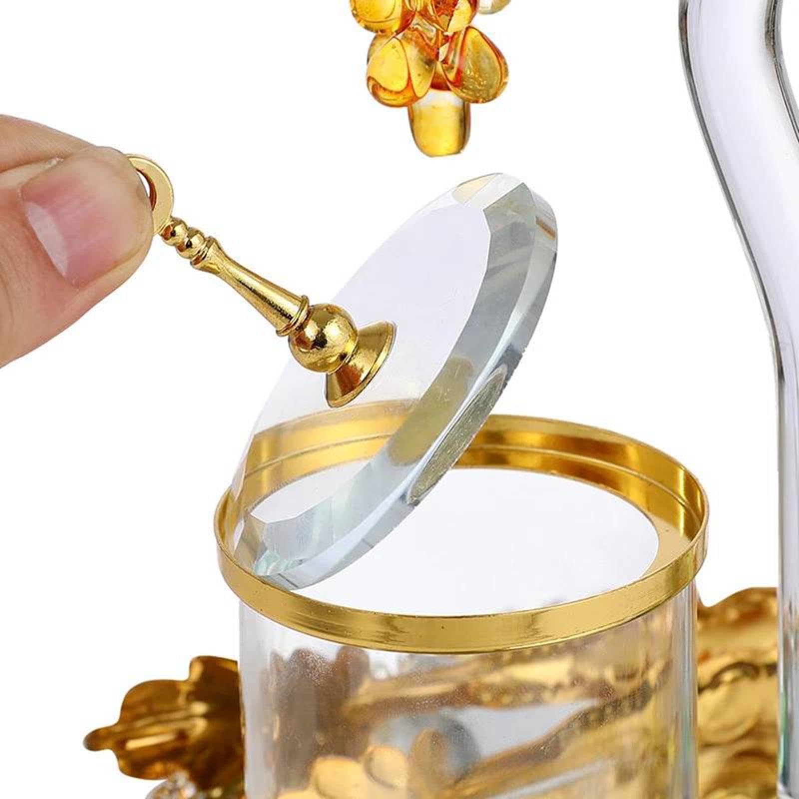 Set Aus Arabischem Räuchergefäß, Meditationsornament, Weinreben Wohnzimmer