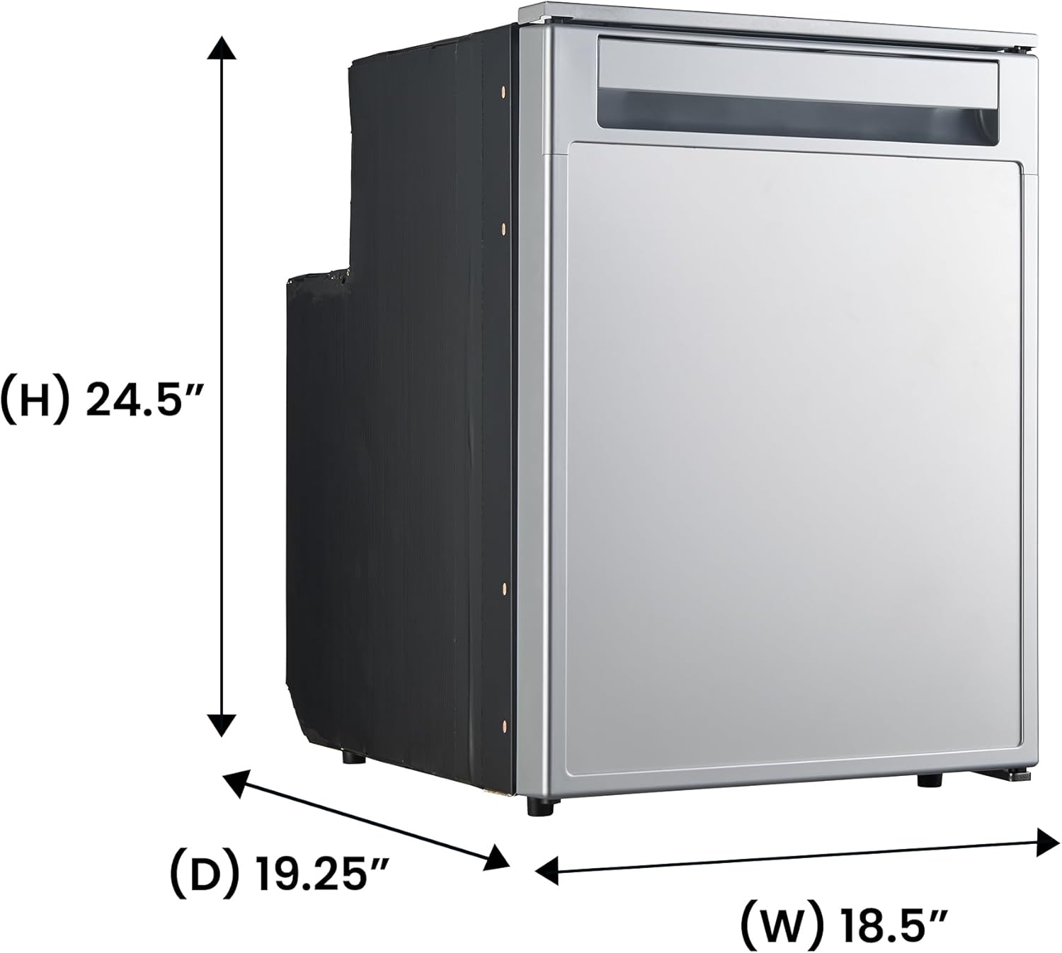 Equator Compact RV-Marine-Offgrid Convertible Refrigerator-Freezer 1.6cf 12V 110V