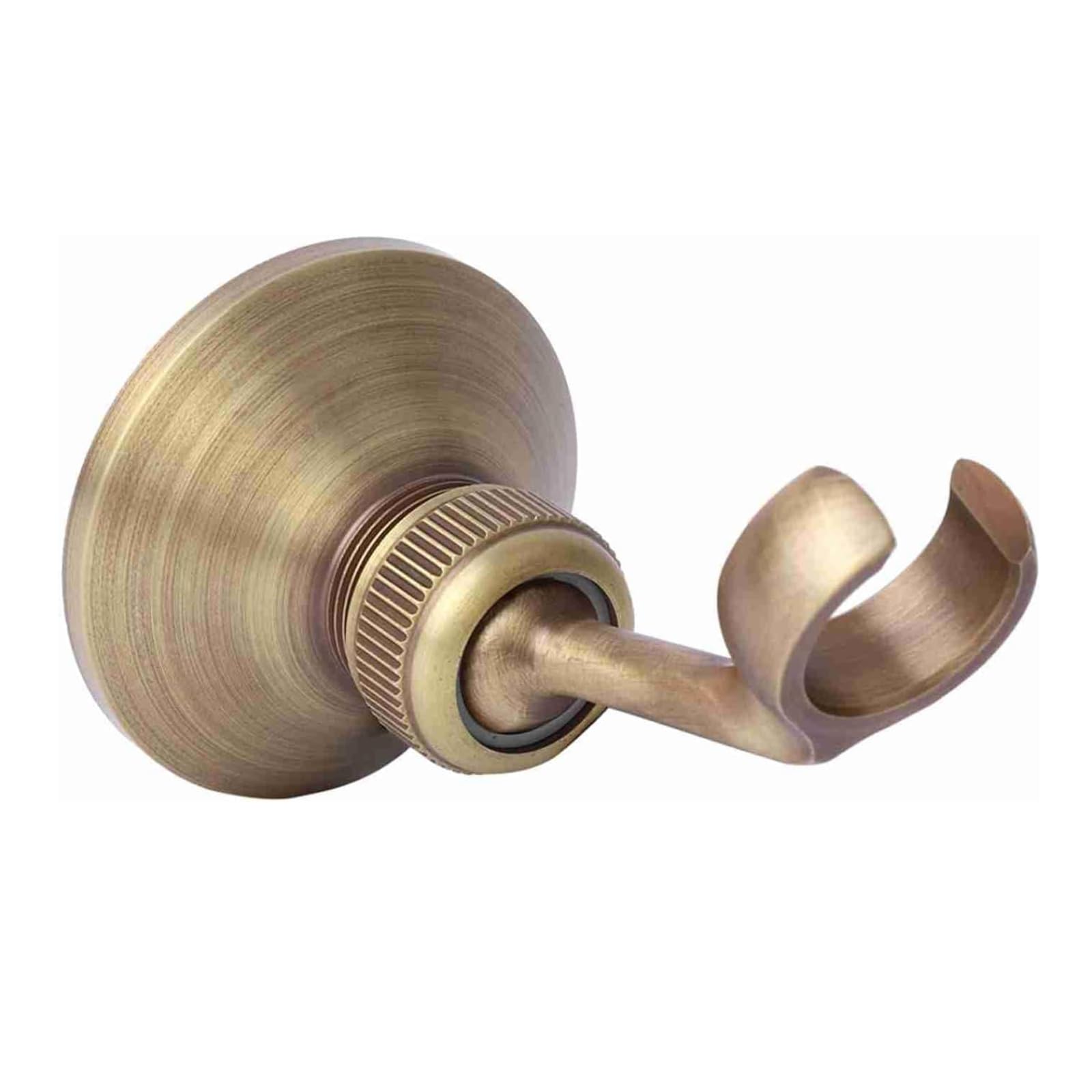 VIFERR Shower Head Holder Brass Shower Head Holder Adjustable Hand Shower Holder Wall Mounted Shower Head Holder Base for Home Bathroom