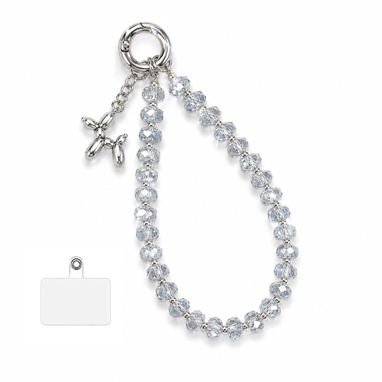Phone Charms | Phone Strap | Wrist Strap | Crystal Beads Mobile Chain | Mobile Straps For Women & Gils | Gift For Women | Bag Charm | Mobile Bracelet | Hand Bracelet Kawaii Bag Charm-image-46
