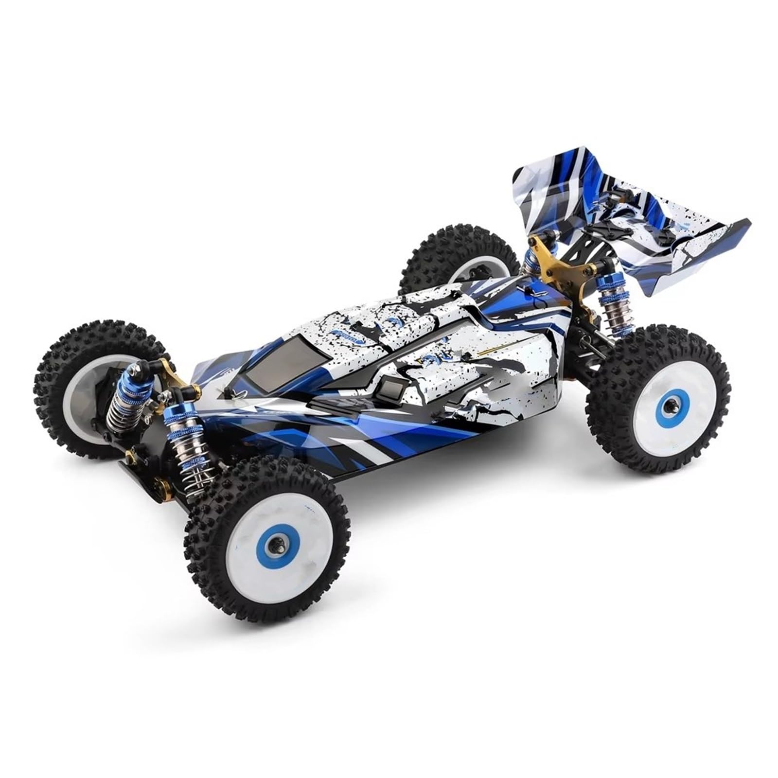 Neumático RC Compatible con Wltoys 124017 1/12 Piezas De Actualización De Coche RC, Accesorios De Repuesto, 4 Uds., Neumáticos Delanteros Y Traseros