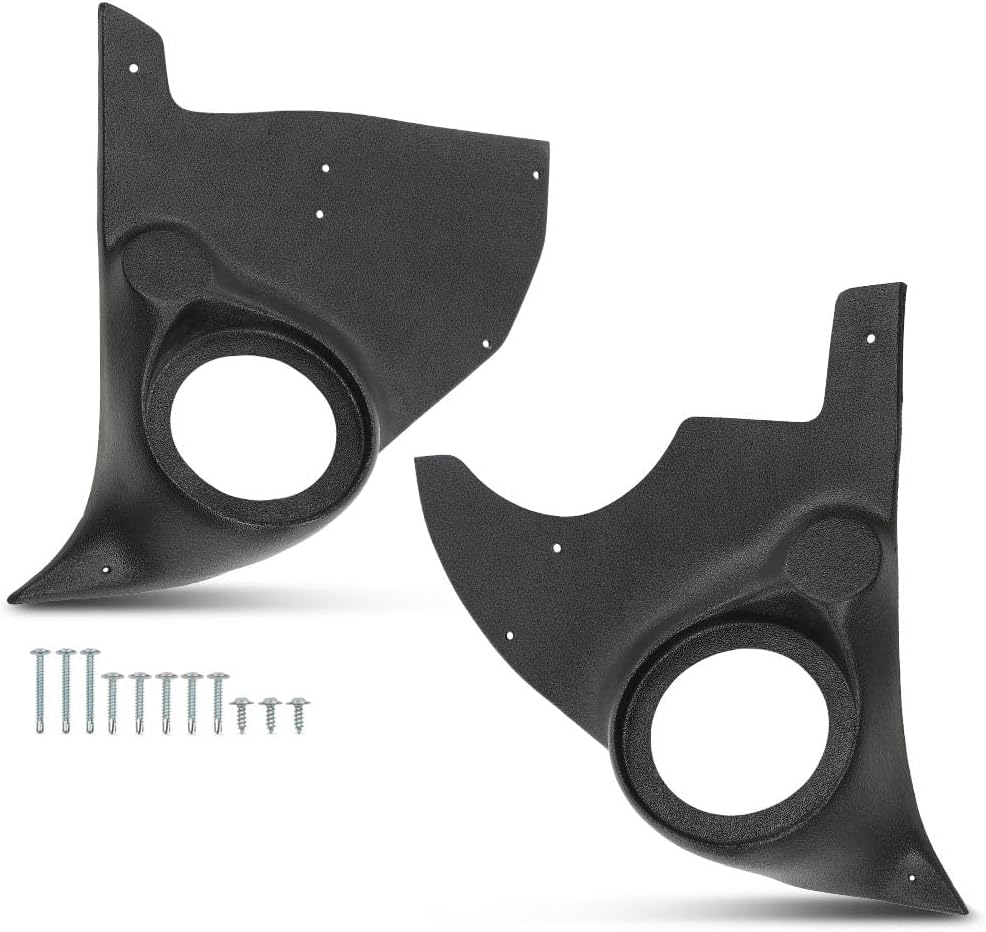 G-PLUS Speaker Kick Panels Pair Compatible with 1973-1987 Chevy and GMC Pickup Trucks,Jimmy,Blazer,Suburban and Crew Cabs