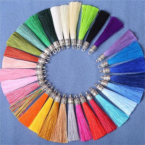 Borla decorativa para crear pulseras personalizadas sin deshilacharse 7