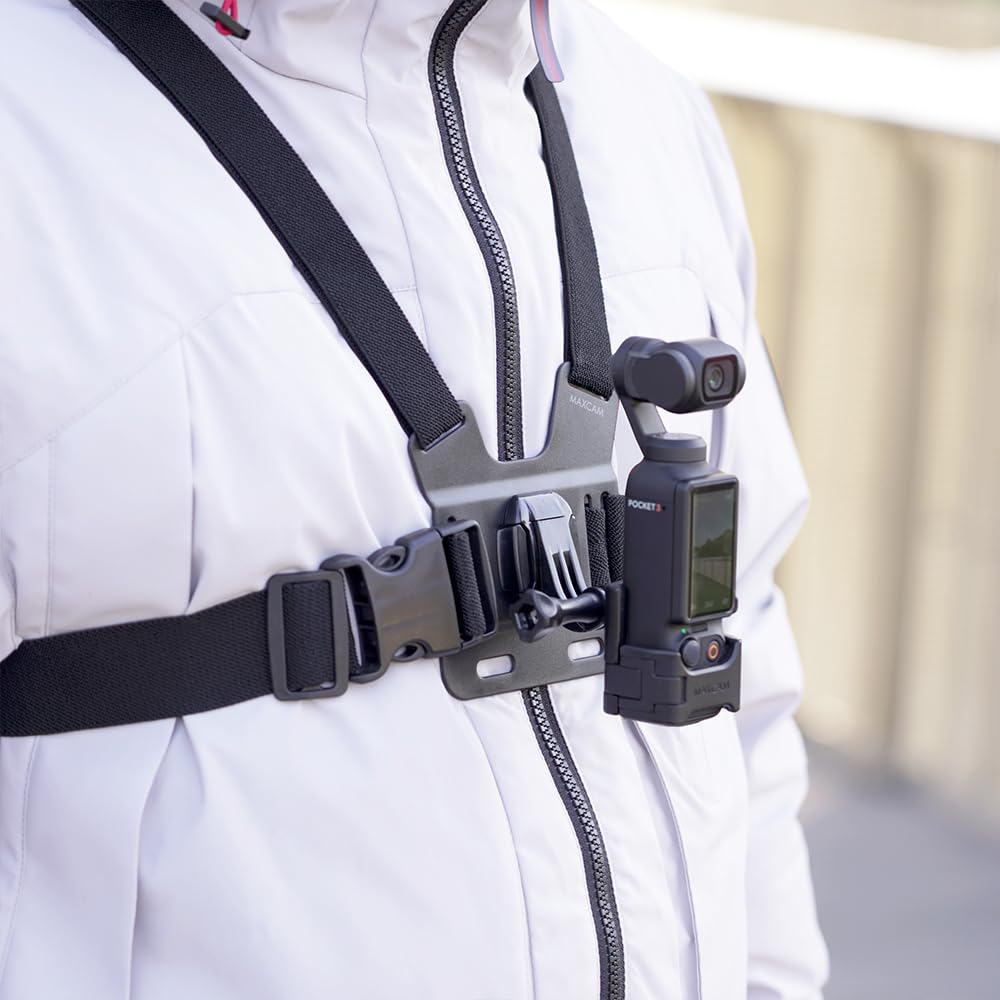 MAXCAM Pectoral Girdle Mount kompatibel mit DJI Osmo Pocket 3