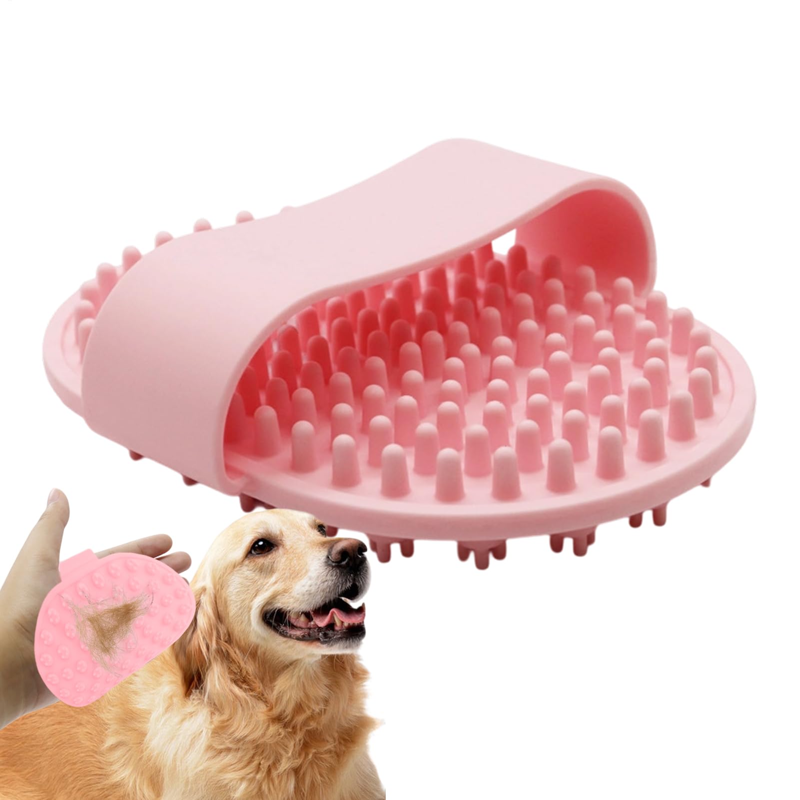 Dog Shower Brush Soothing Massage Pet Grooming Supplies