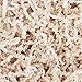 Mighty Gadget (R) 1/2 LB Light Ivory Crinkle Cut Paper Shred Filler for Gift Wrapping & Basket Filling