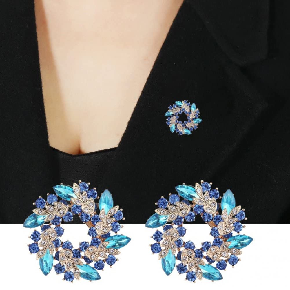 Spille da donna di fascia alta su misura a forma di miele con strass, accessori