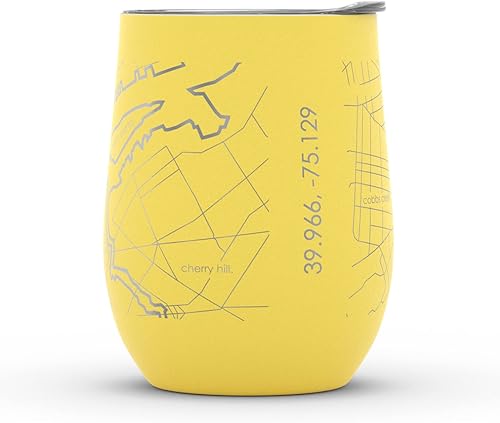 Vista 70 de Well Told Lexington Kentucky Map - Vaso de vino aislado con grabado de mapa de Kentucky, taza de acero inoxidable grabada (12 onzas, verde domingo)
