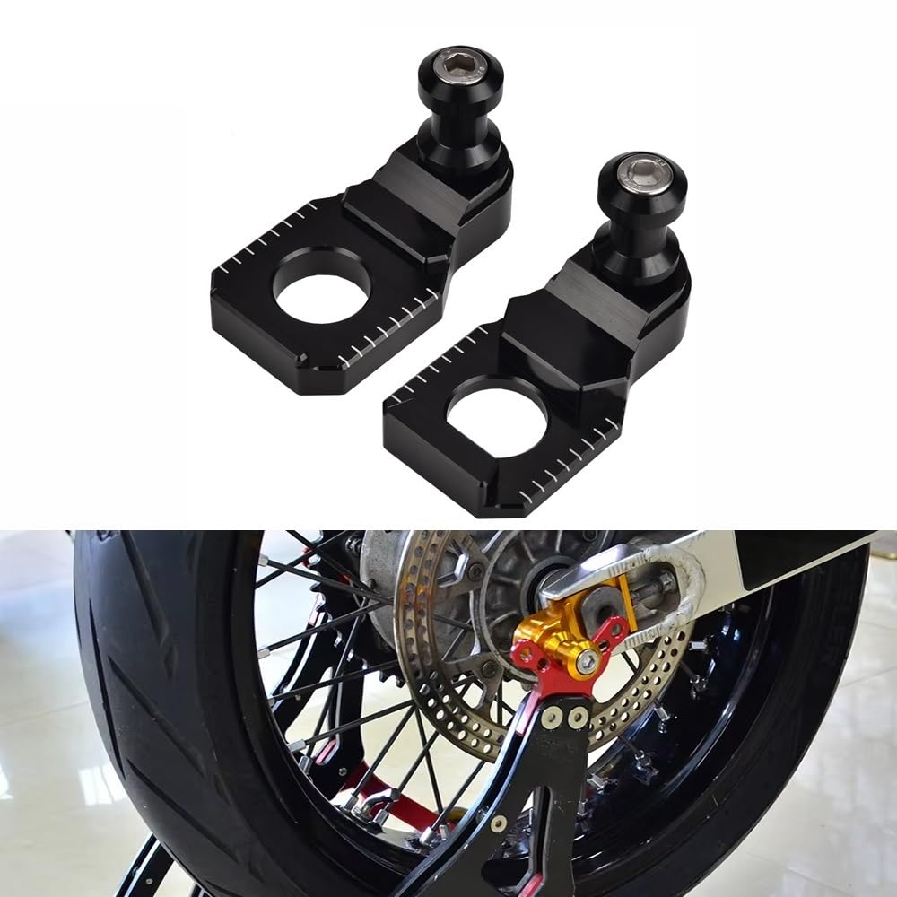 Tendicatena Misura Per Suzuki GSXR600 GSXR750 00-09 GSXR1000 01-18 GSXR1300 Hayabusa 2008-2019 Blocco Cursore Catena di Regolazione Tendicatena per Camme