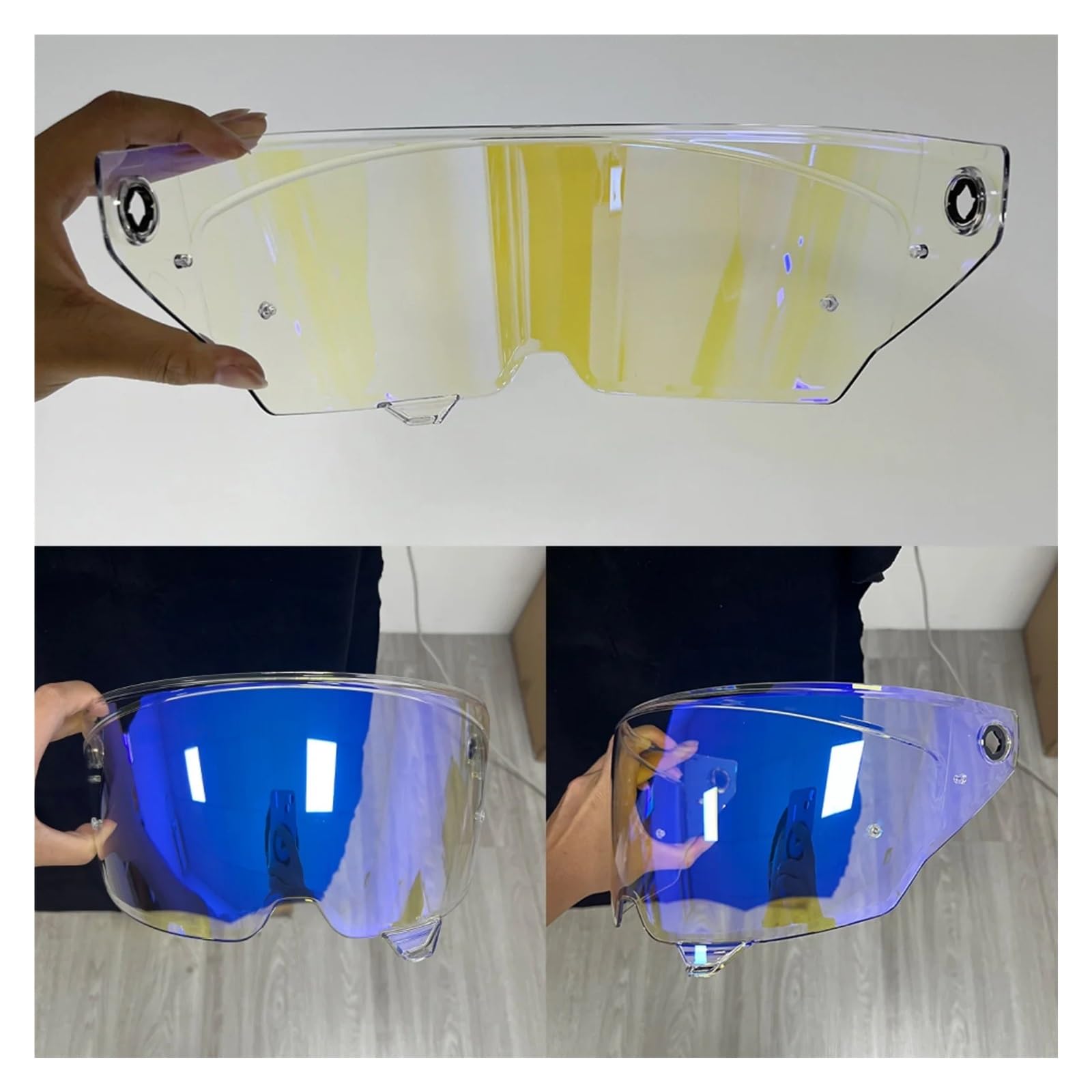 Visor For ILM MF509 Shield Helmet Lens,colorato