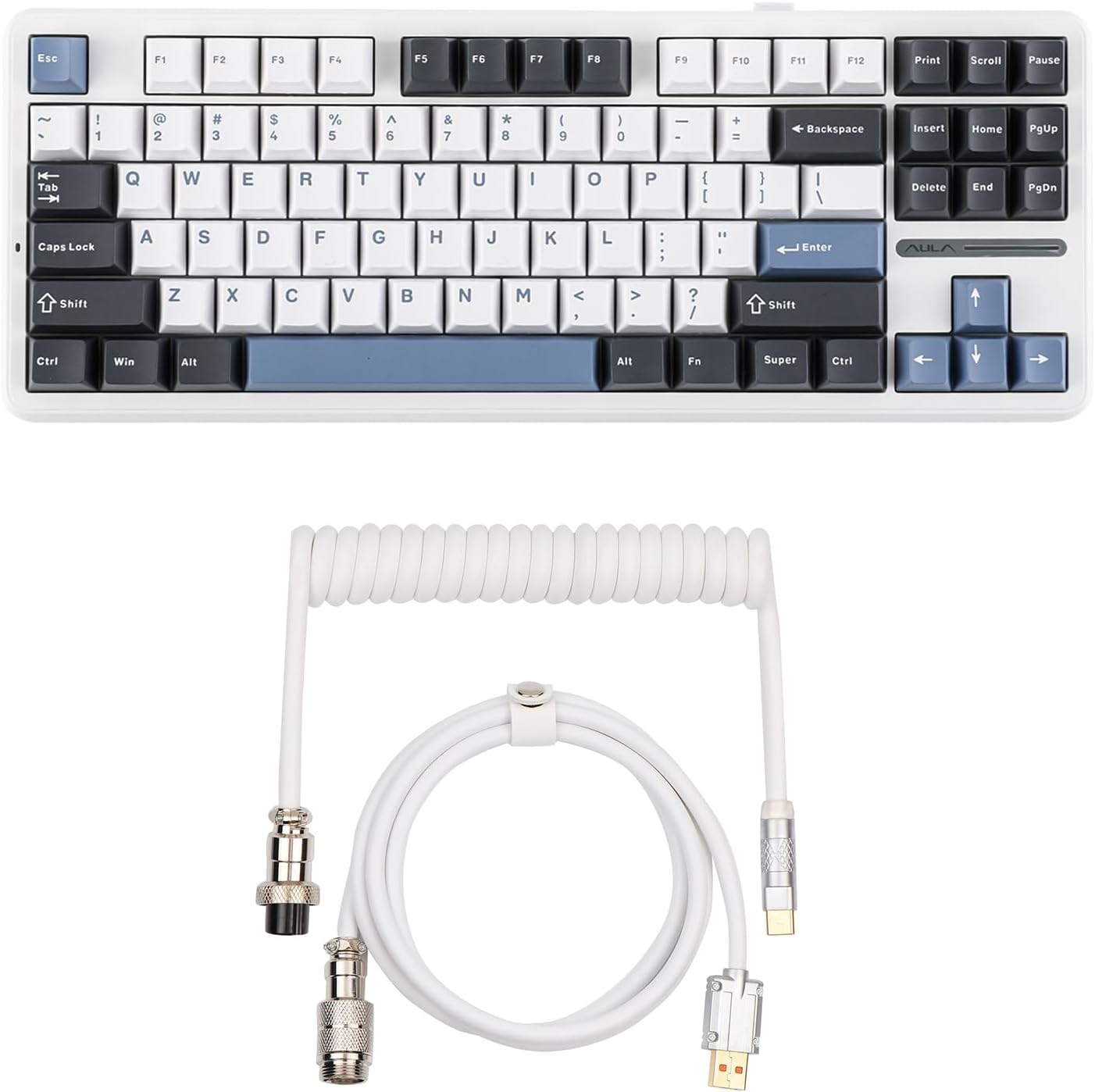 Amazon.com: EPOMAKER x Aula F87 Pro Wireless Gasket Mechanical Keyboard ...