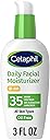 Cetaphil Face Moisturizer, Daily Oil Free Facial Moisturizer with SPF 35, For Dry or Oily Combination Sensitive Skin, Fragrance Free Face Lotion