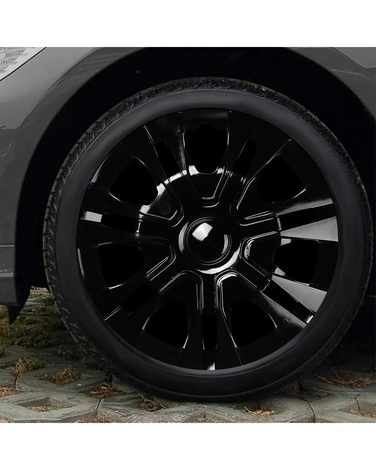 copricerchi Set da 4 pezzi da 12 13 14 pollici per copricerchi per auto COPRICERCHI BORCHIE(12inch)