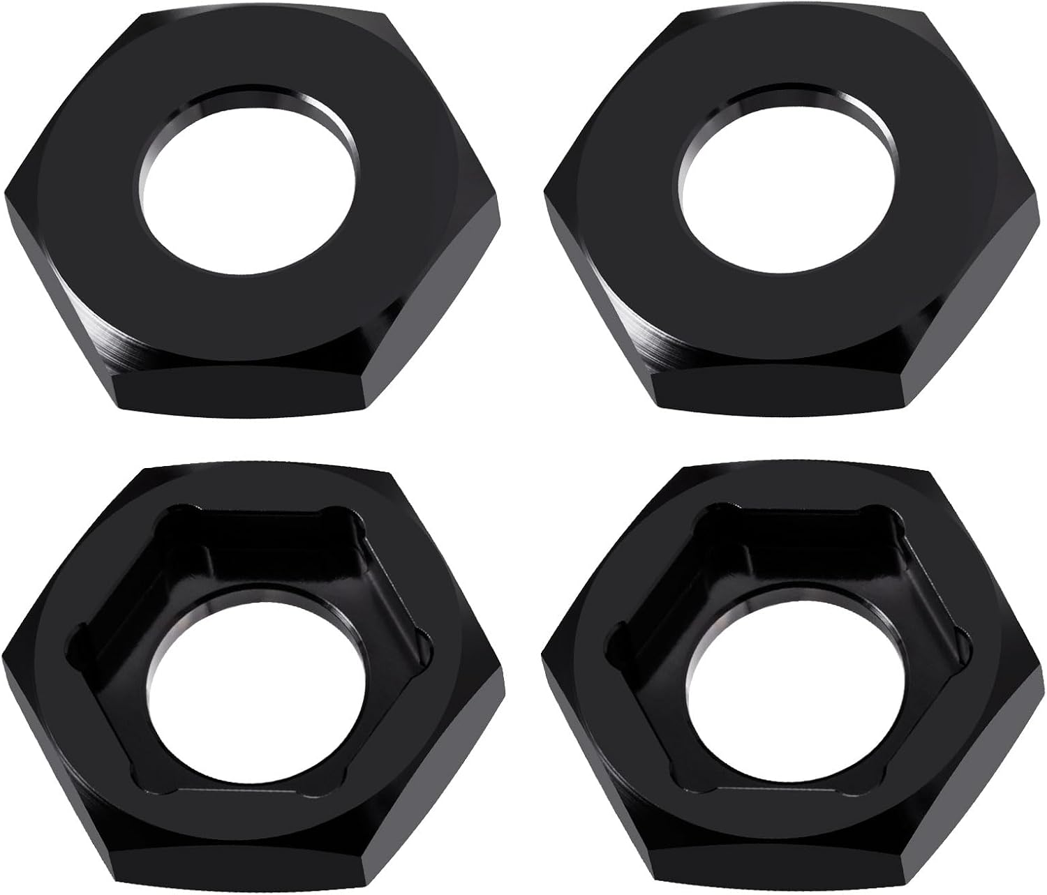 1/8 RC Truck 17mm to 24mm Wheel Hex Hubs Adapter for Arrma Kraton 6s BLX EXB RC Truck Upgrades Parts