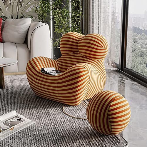 Creative Lounge Chair Lazy Single Sofa Small Apartment Living Room Waiting Chair #TOP19