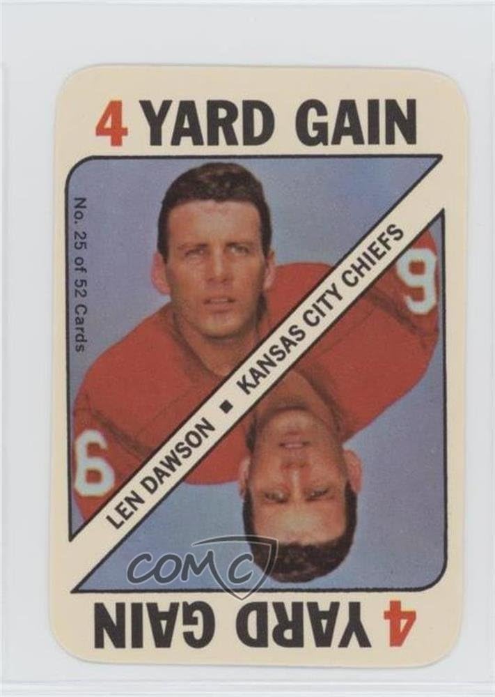 Len Dawson (Football Card) 1971 Topps Game Cards [Base] 25 Collectibles & Fine Art