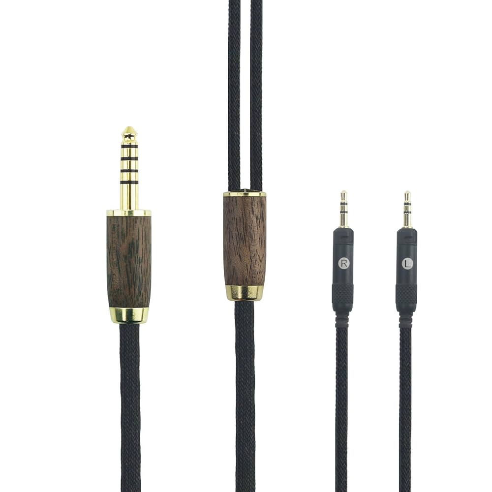 audio-technica　ATH-R70X + 4.4mmバランスケーブル Amazon | luxferre 4.4 mm ath-r70x r70x 交換 リケーブル 4.4