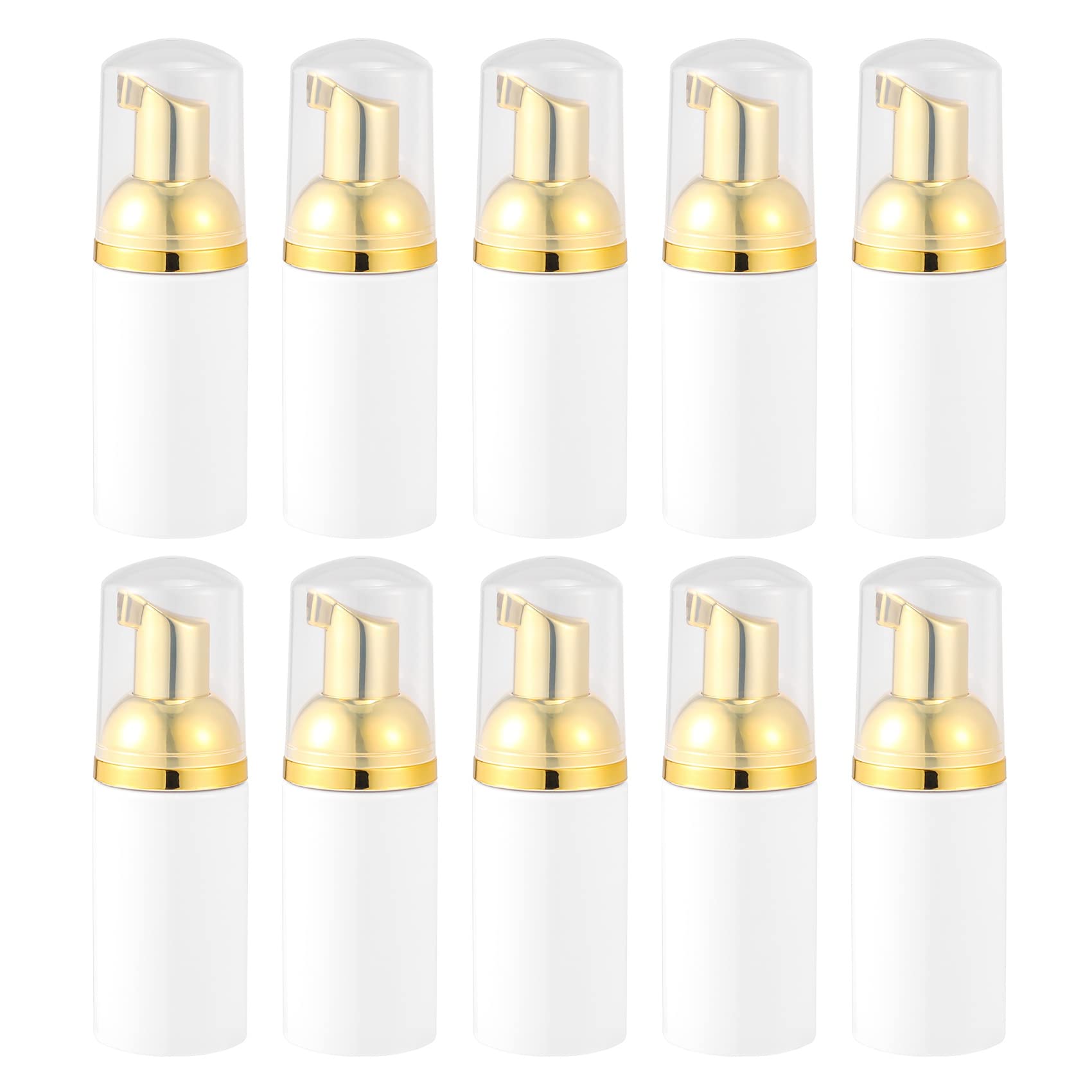 Bopfimer 10Pcs 30Ml Plastic Foam Pump Dispenser Bottle,Soap Mousses Liquid Dispenser,Froth Shampoo Lotion Bottling Foam Bottles