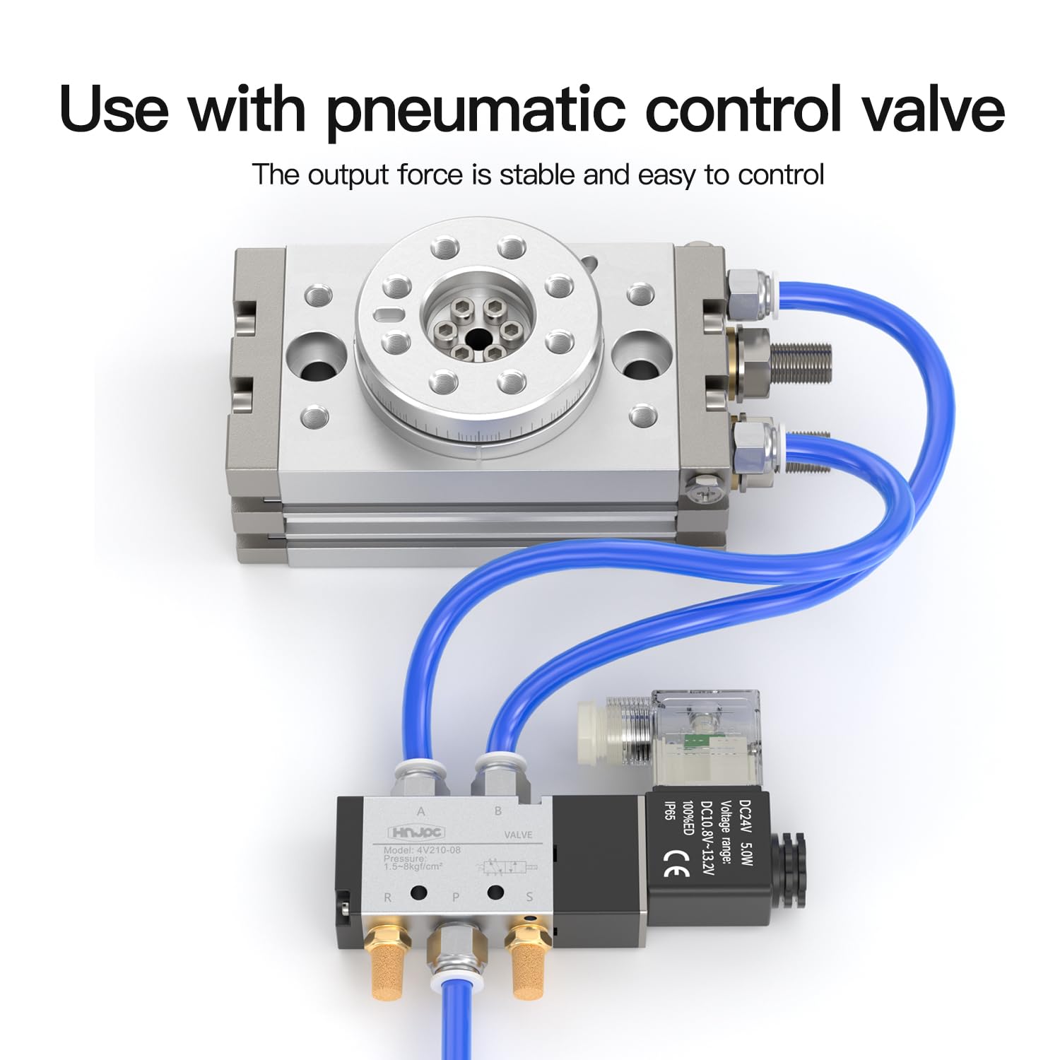 MSQB-30A Pneumatik Drehzylinder 180° Schwenkantrieb mit Magnet, doppeltwirkend Zahnstangen-Ritzel Zylinder für Automatisierungstechnik & Vorrichtungsbau (MSQB-30A)