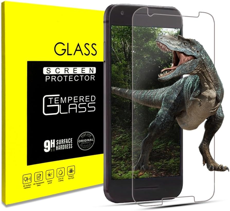 Google Pixel 2 Screen Protector Glass, Google Pixel 2 Tempered Glass Screen Protector Dot Matrix for Google Pixel 2 0.3mm (2 Pack) (Google Pixel 2) (Google Pixel 2)