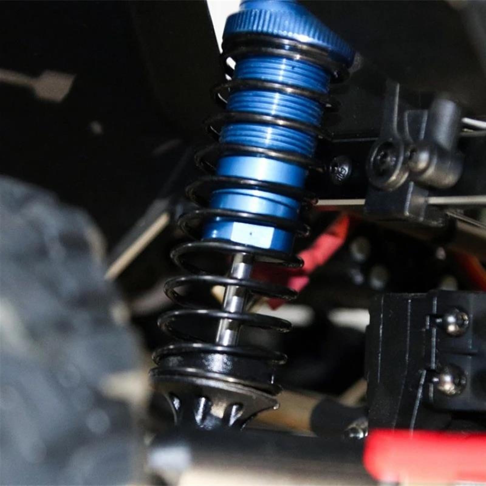 Compatibile Con Yikong YK4102 YK4103 4 Pezzi Ammortizzatore In Metallo 1/10 RC Crawler Auto Aggiornamento Parti Accessori Ricambi RC