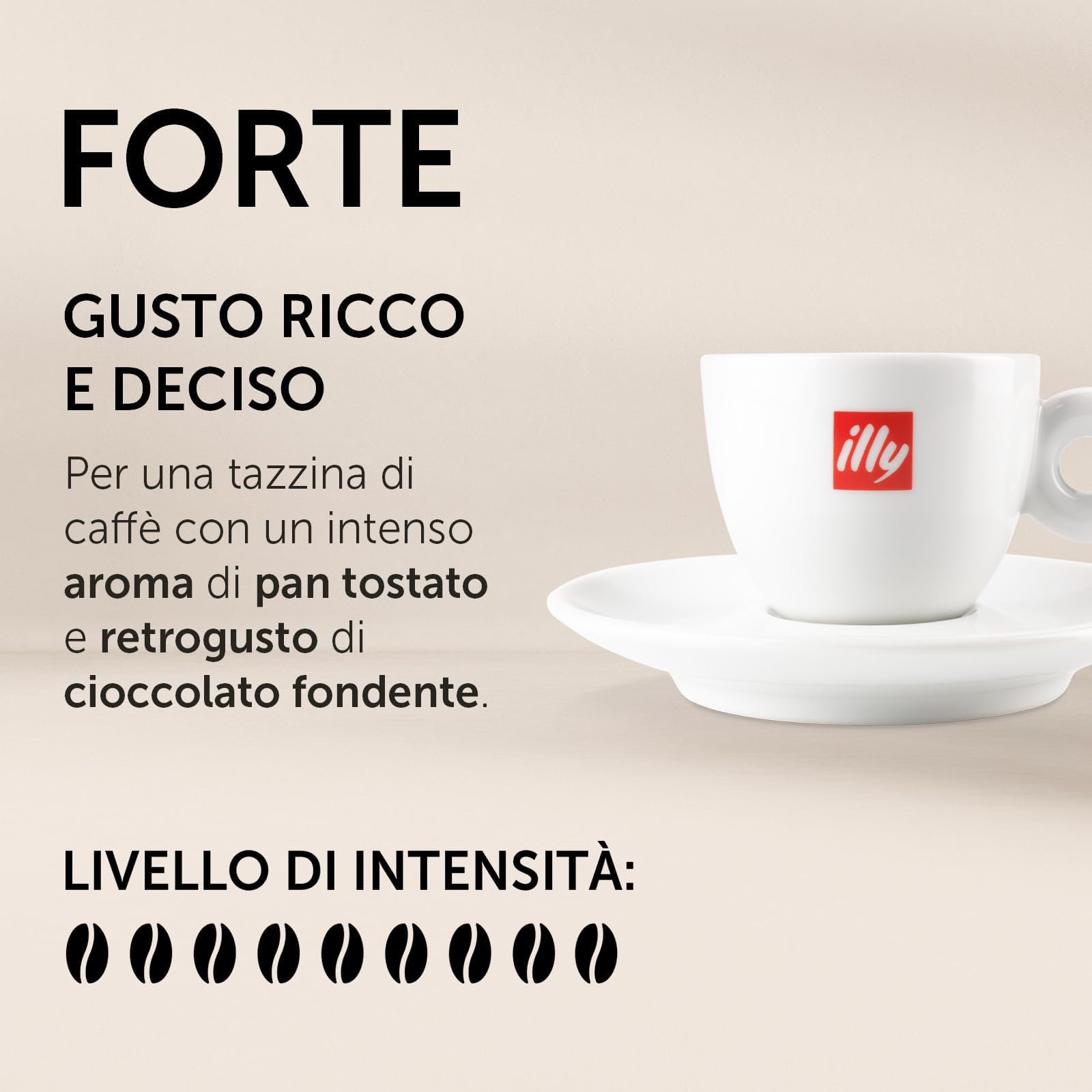ILLY Selección de 108 Cápsulas de Café para Máquinas Hiperespresso | Surtido de Degustación con 2 Paquetes Clásicos, 2 Paquetes Intenso, 2 Paquetes Fuerte