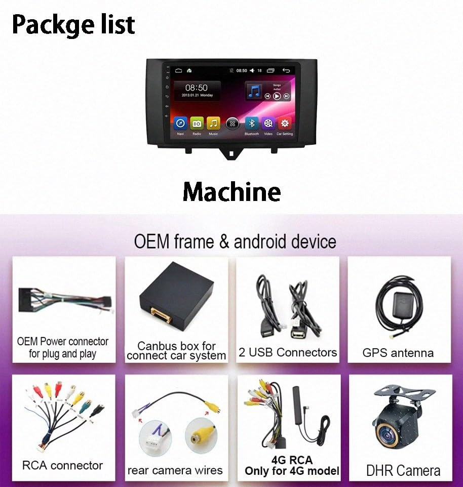 Radio de coche 2 DIN con Mirror Link y llamadas manos libres Bluetooth 7