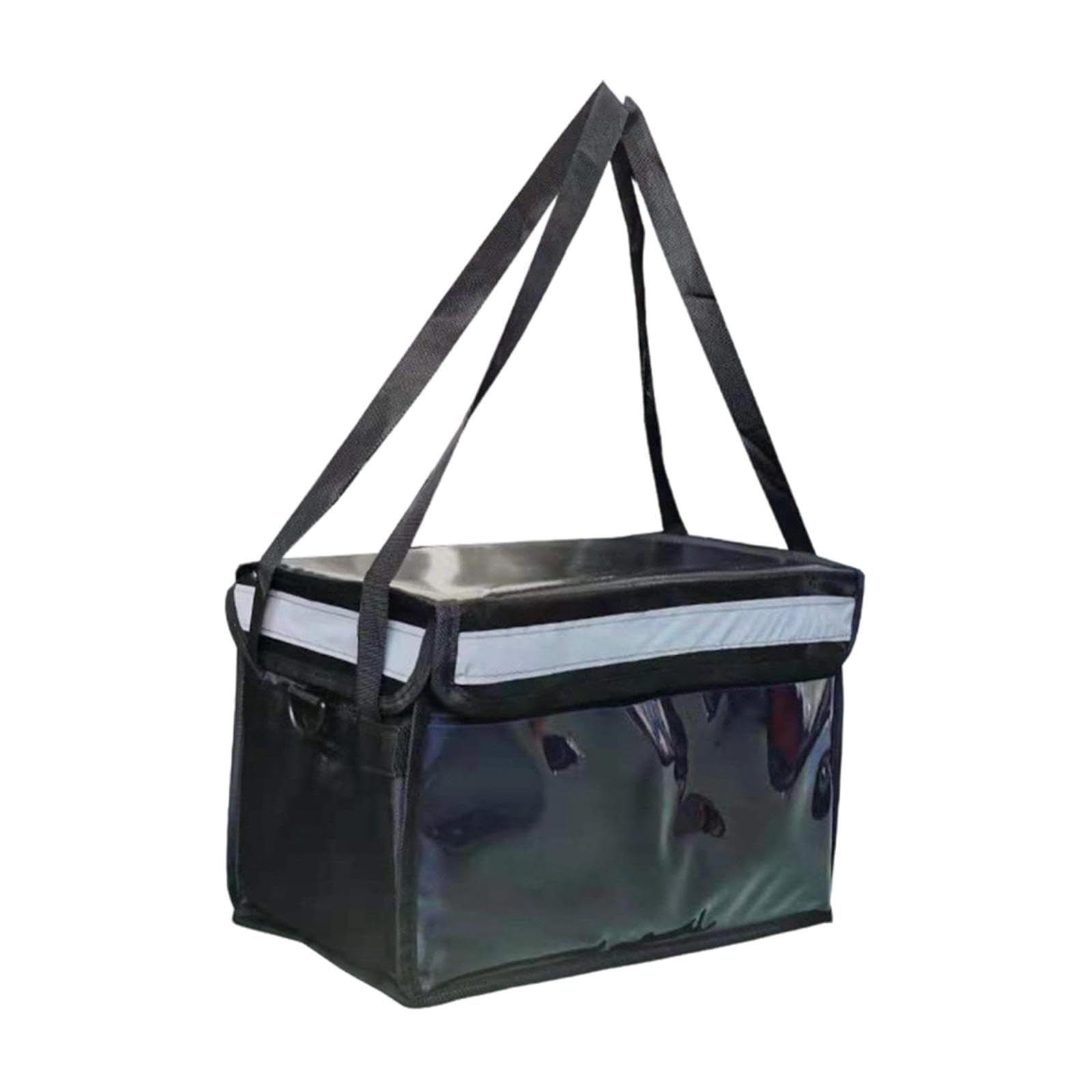 perfk Borsa termica per la consegna di cibo con supporto inferiore, multiuso, robusta, professionale, borsa termica per, per catering