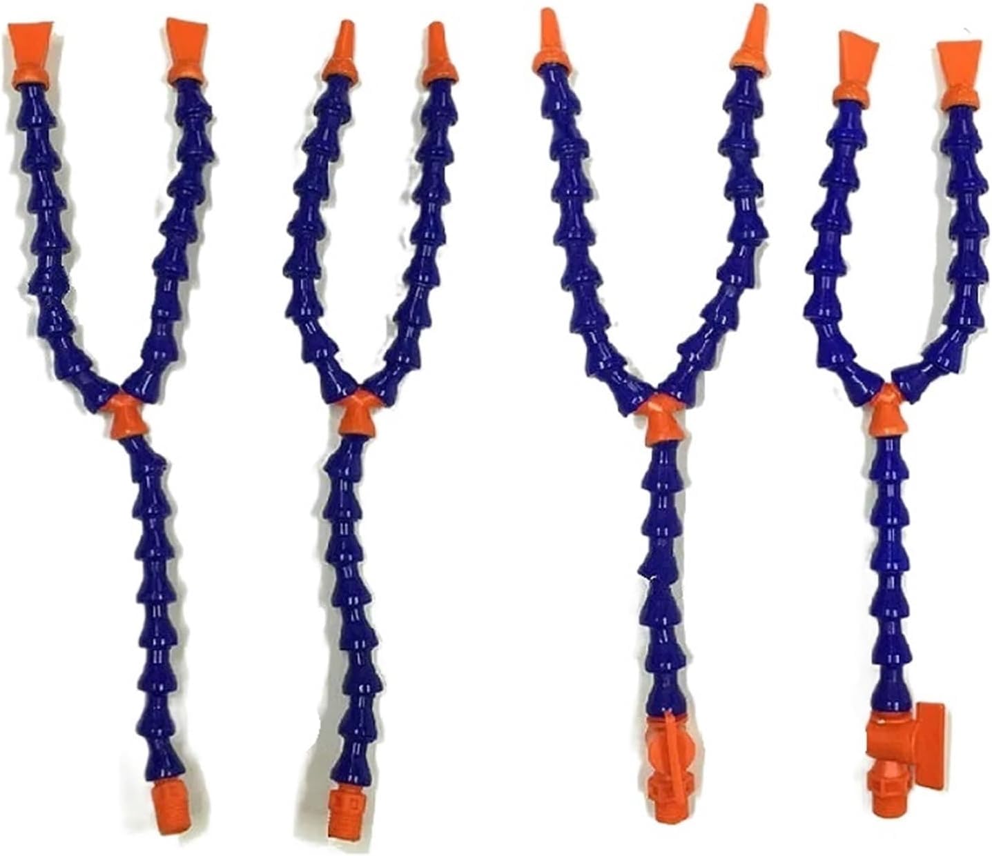 Tubo di raffreddamento flessibile in plastica, tubo di raffreddamento per acqua e olio, 1 pezzo piatto rotondo ugello tornio metallo 1/4 3/8 1/2 tubo regolabile a forma di Y con interruttore per