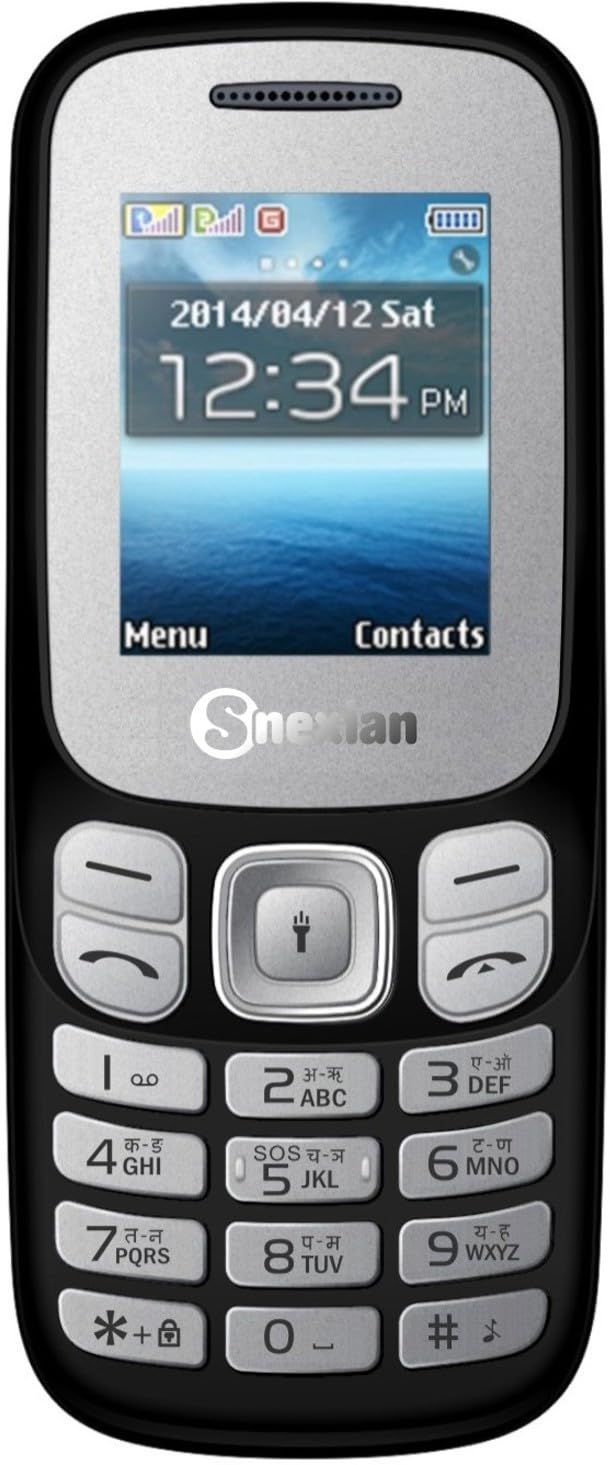 Snexian All-New Guru 312 Dual Sim |Keypad Mobile| with 1.8" Display | Voice Changer | Auto Call Recording | Long Lasting Battery | Wireless FM | Digital Camera | Feature Phone | Torch | Black-image-33