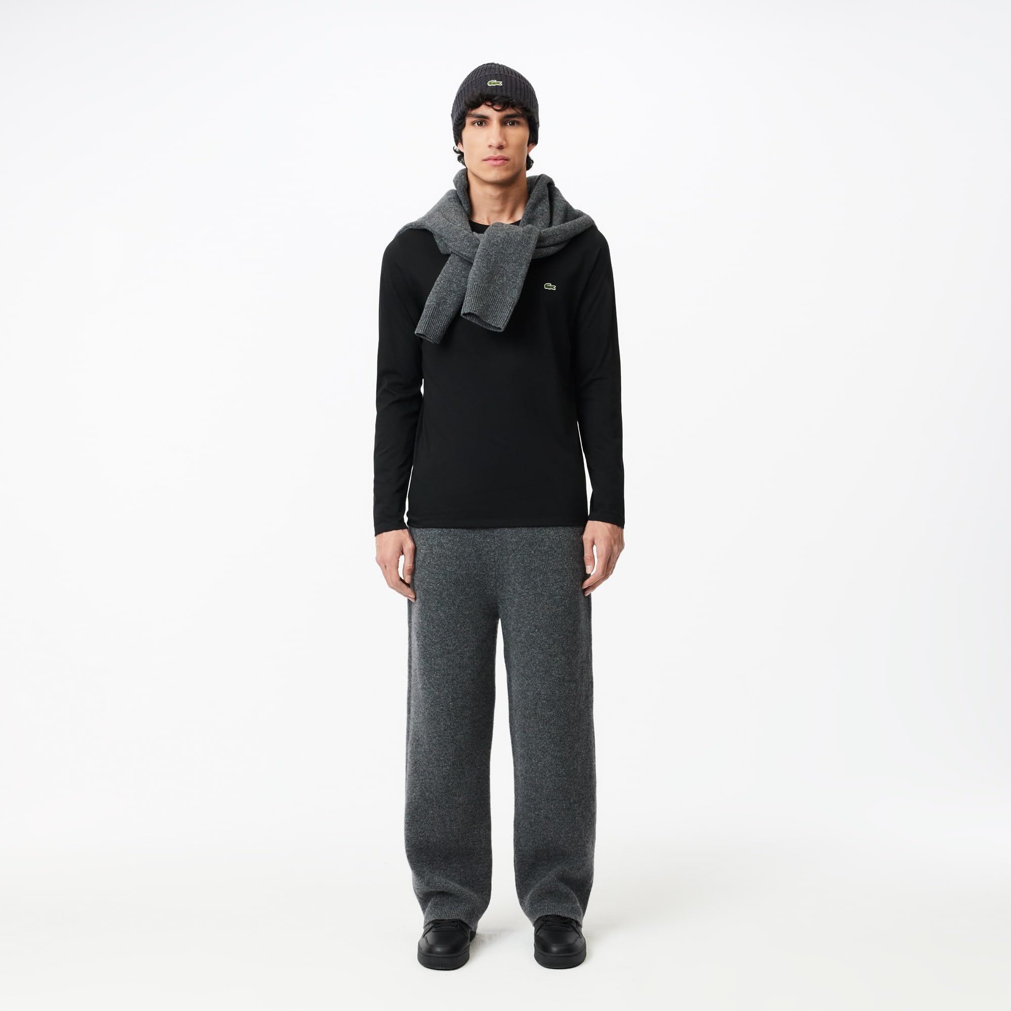 Lacoste T-shirt męski, Noir, M