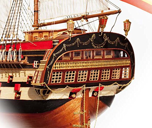 帆船模型 木製帆船模型 サンタマリア（1/50スケール・全長 604mm・完成重量 840g）
