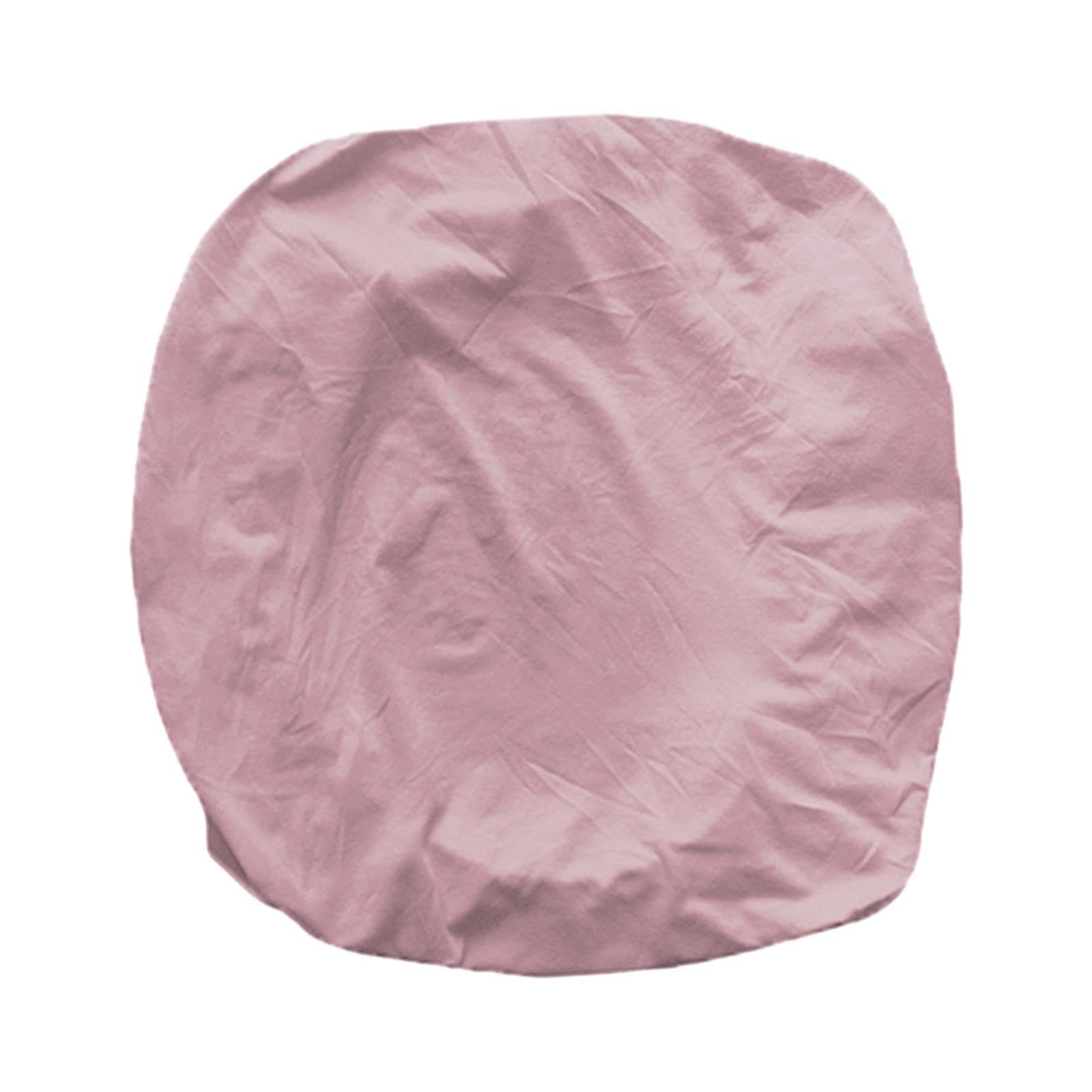 Mophrati Pink Elegant Washable Chair Slipcovers Offering Dust While Adding Modern To Decor Stain Chair Dining Room Covers Dustproof Seat Slipcover, 38-48Cm