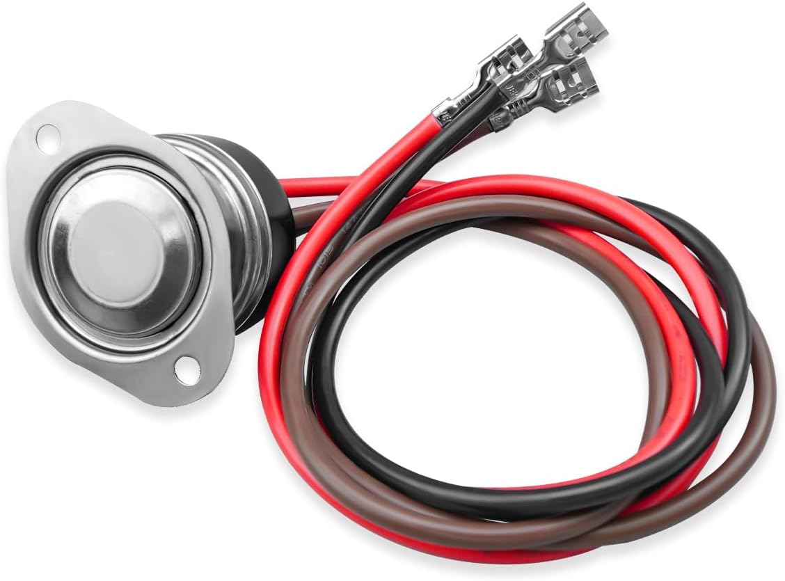 Refrigerator Defrost Thermostat Fit for Climate Control Larkin Chandler Bohn Replace 5709L 4751C 3-wire fan and defrost terminator 55 ° F-35 ° F Range Resistance Ampere 25V AC 120 240