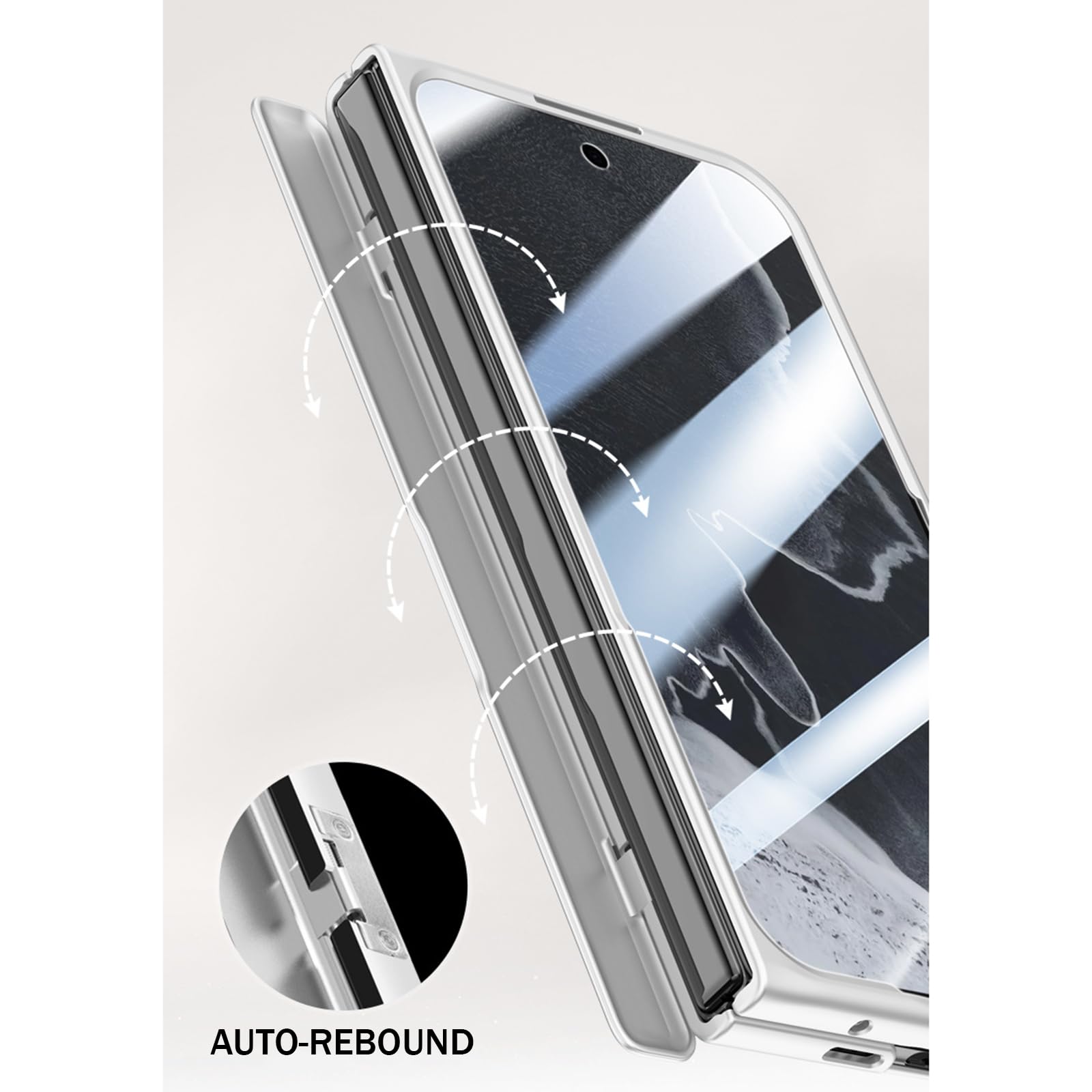 Hülle Für Google Pixel 11 Pro Fold, Magnetisch Rundumschutz Kratzfeste