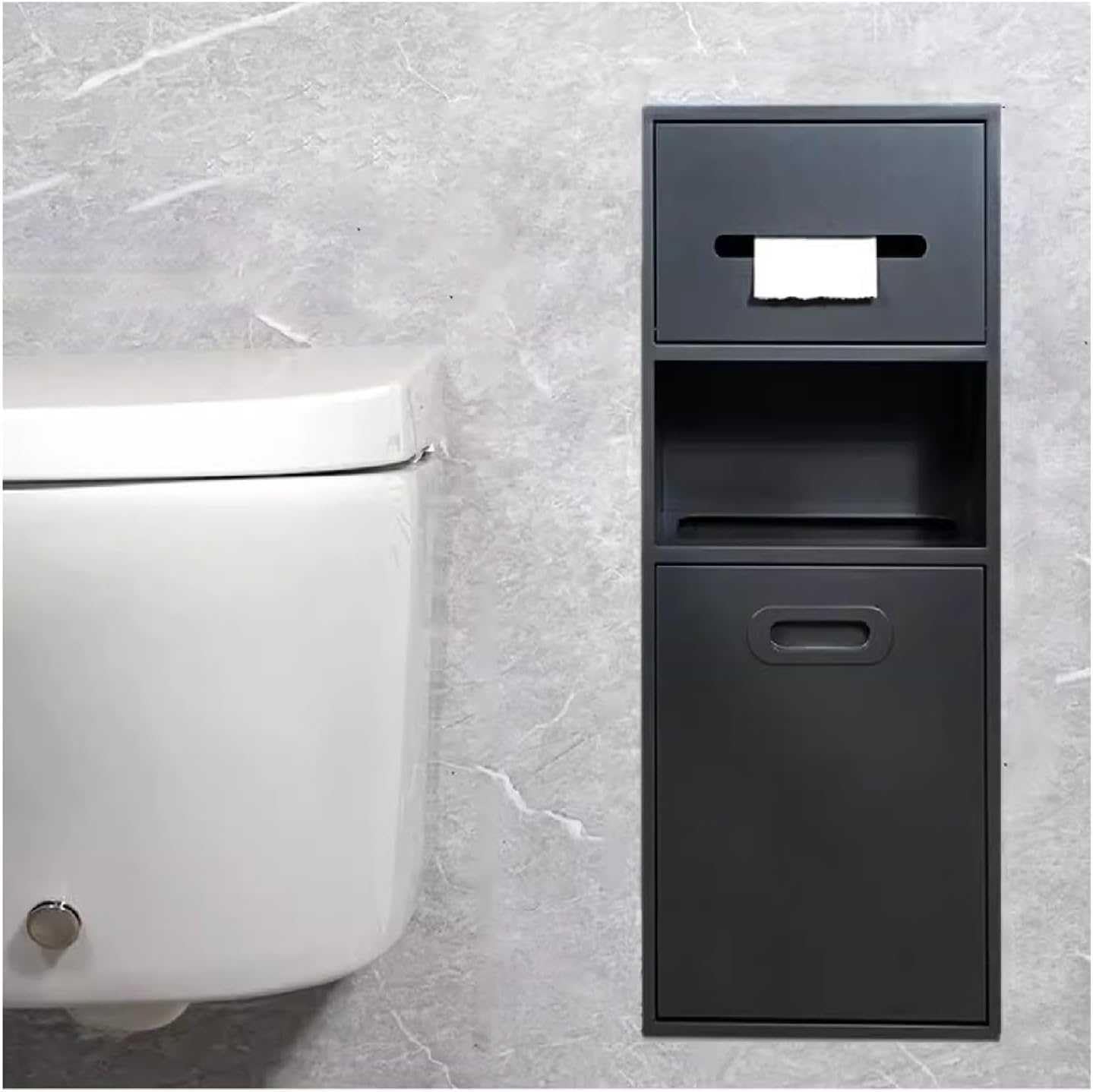 Niche de douche en acier inoxydable étagère encastrée luxe pour alcôve murale