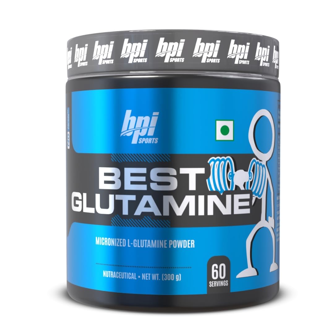 bpi sports glutamine- 60 servings- 300 gm