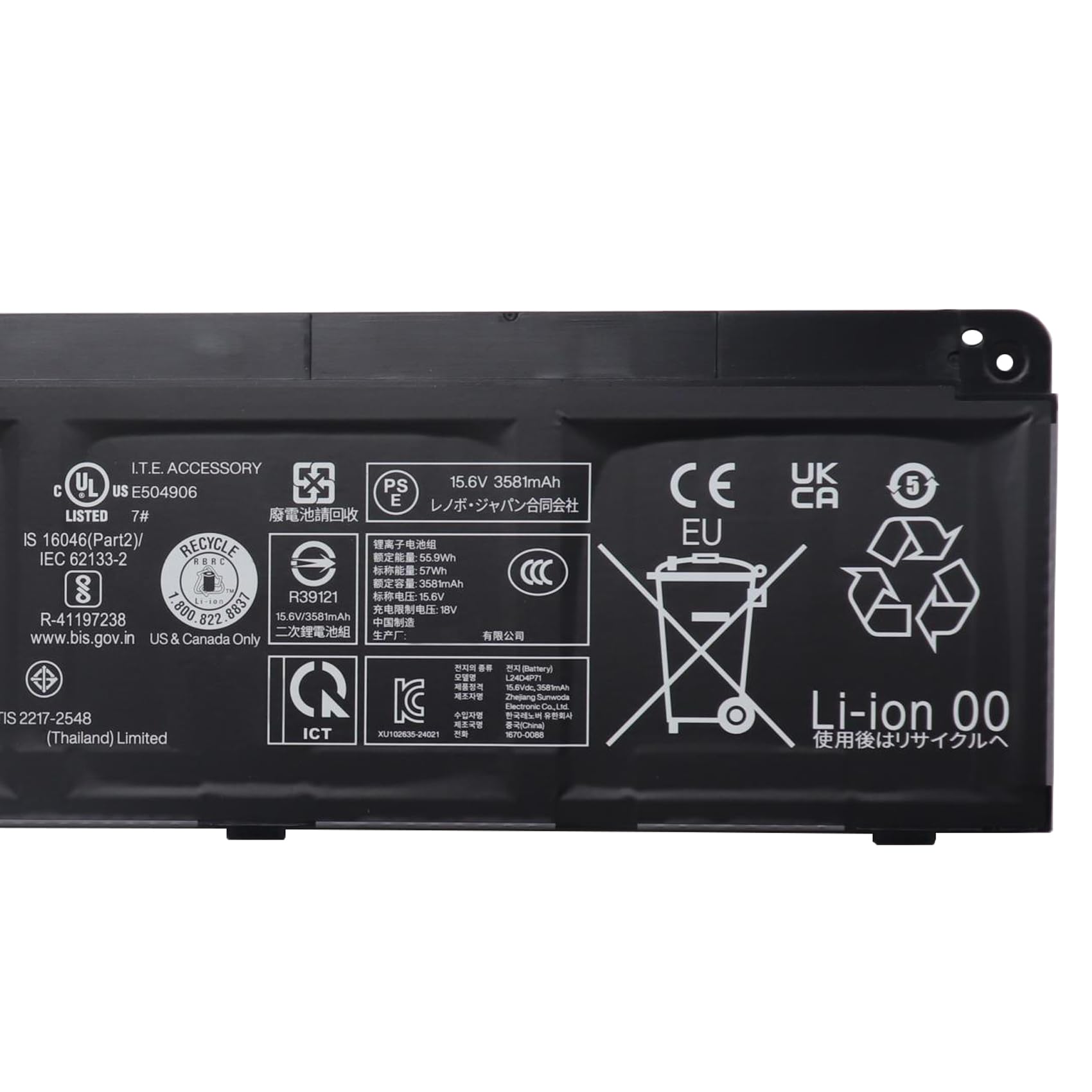 Amazon.com: FCZFCZ L24D4P71 Battery 57Wh 3654mAh Replacement for