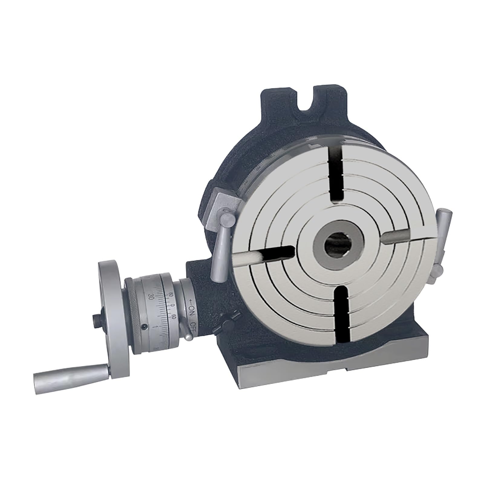 Máquina de fresado de disco de doble propósito, cabezal divisor de mesa giratorio para máquinas de rectificar y taladrar, 5-10 pulgadas
