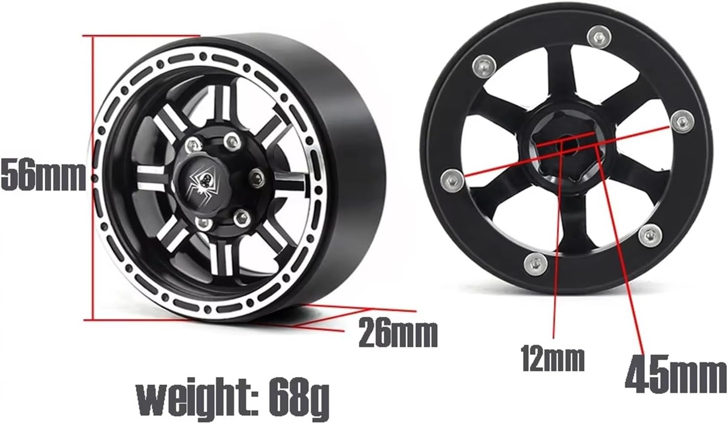 HPIサベージ 用 PHALT LINEオンロードホイール ゆきさん HPIサベージ